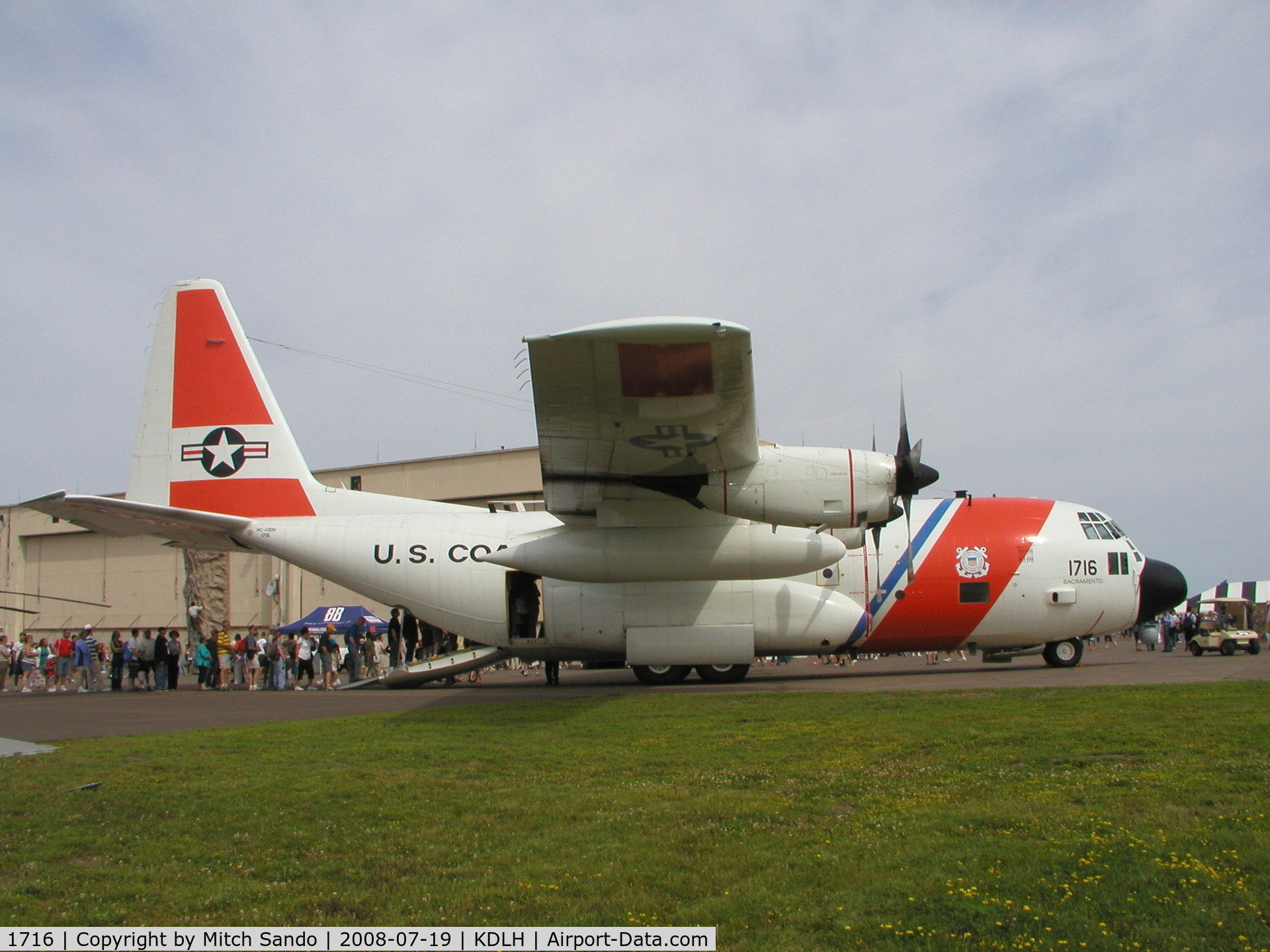 1716, 1985 Lockheed HC-130H Hercules C/N 382-5023, Duluth Air and Aviation Expo 2008.