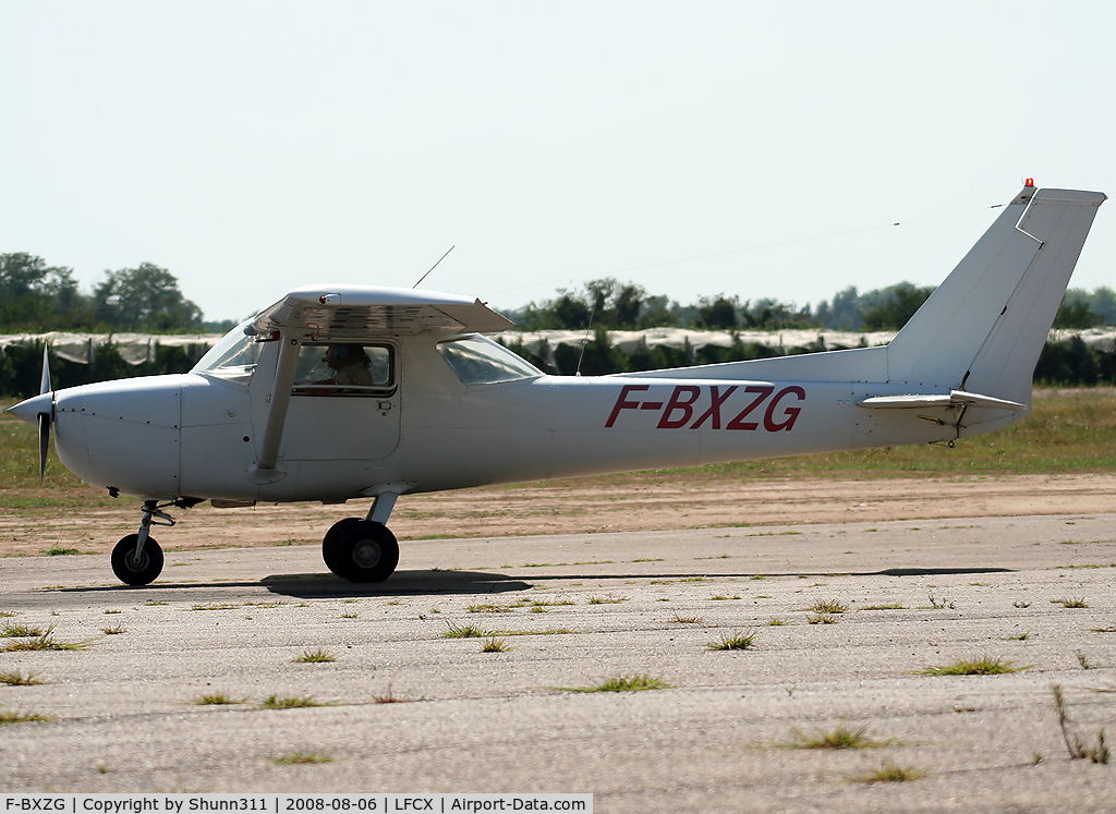 F-BXZG, Reims F150M C/N 1278, Rolling for a new light flight over the airfield...