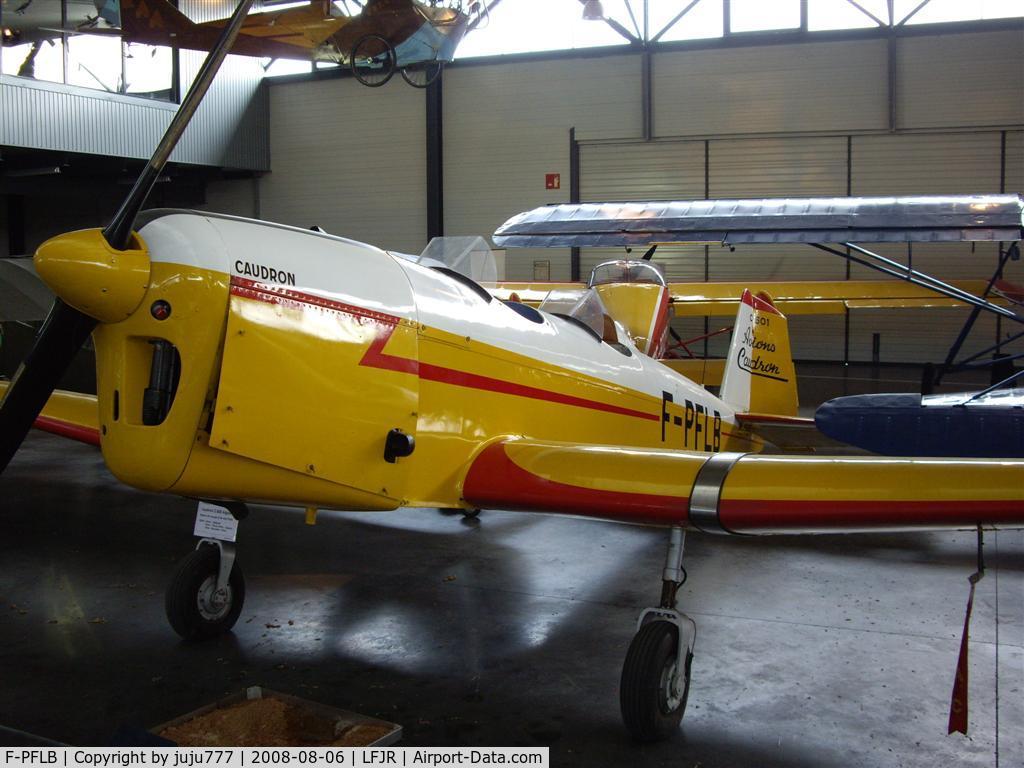 F-PFLB, Caudron C.601 Aiglon Senior C/N 18, on display at Angers Loire muséum