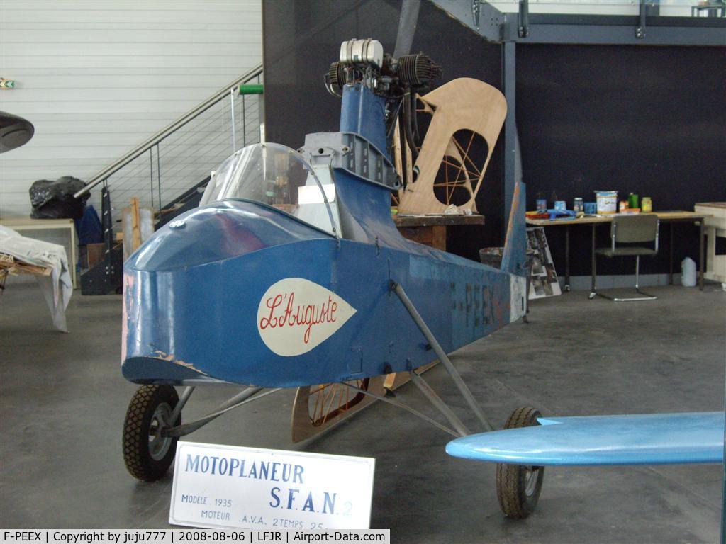 F-PEEX, SFAN II C/N 102, on display at Angers Loire muséum
