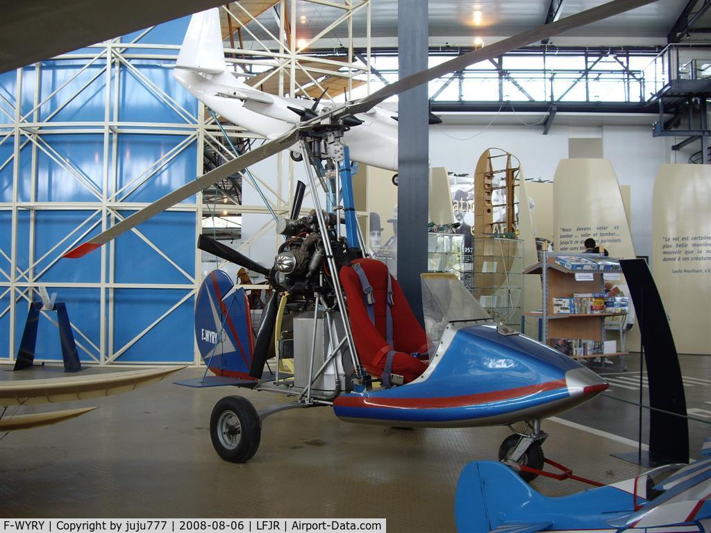 F-WYRY, Labit 2 Gyrocopter, on display at Angers Loire muséum