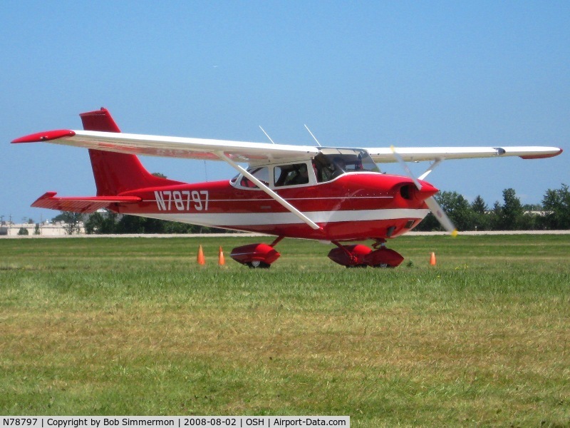 N78797, 1968 Cessna 172K Skyhawk C/N 17257767, Airventure 2008 - Oshkosh, WI