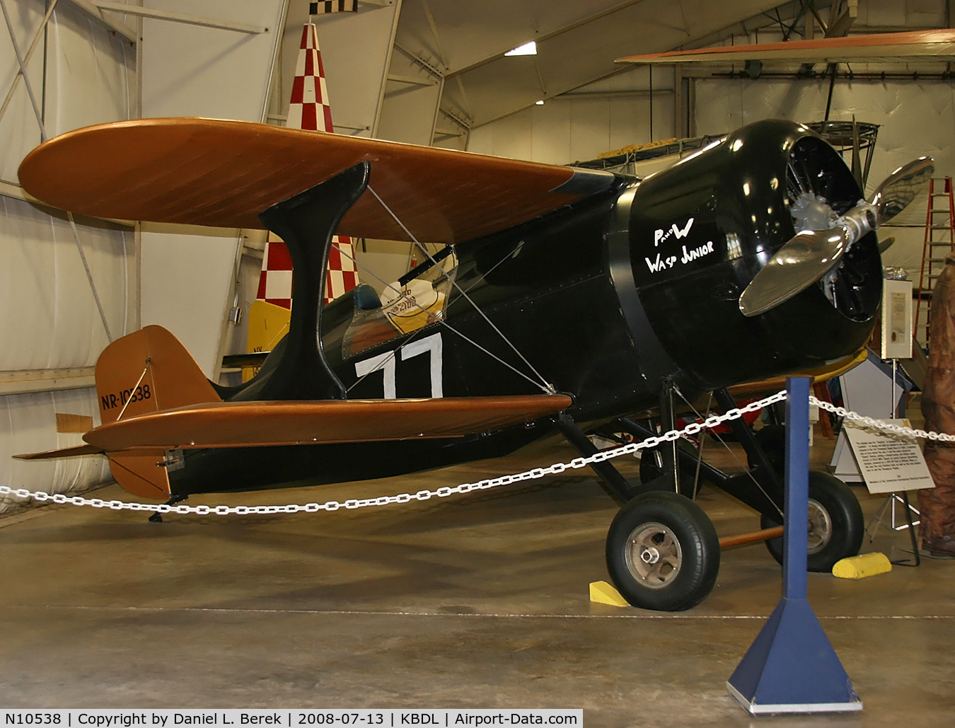 N10538, 1930 Laird LC-RW300 C/N 192, This classic Golden Age racer can now be admired at the New England Air Museum.