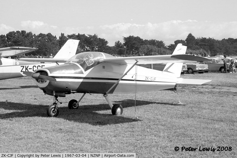 ZK-CJF, Bolkow BO-208C Junior C/N 564, Wairarapa &Ruahine AC, Masterton