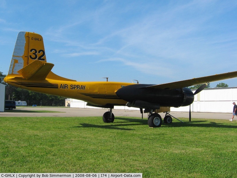 C-GHLX, 1944 Douglas A-26C Invader C/N 29227, New addition to the Air Foundation at Urbana, OH