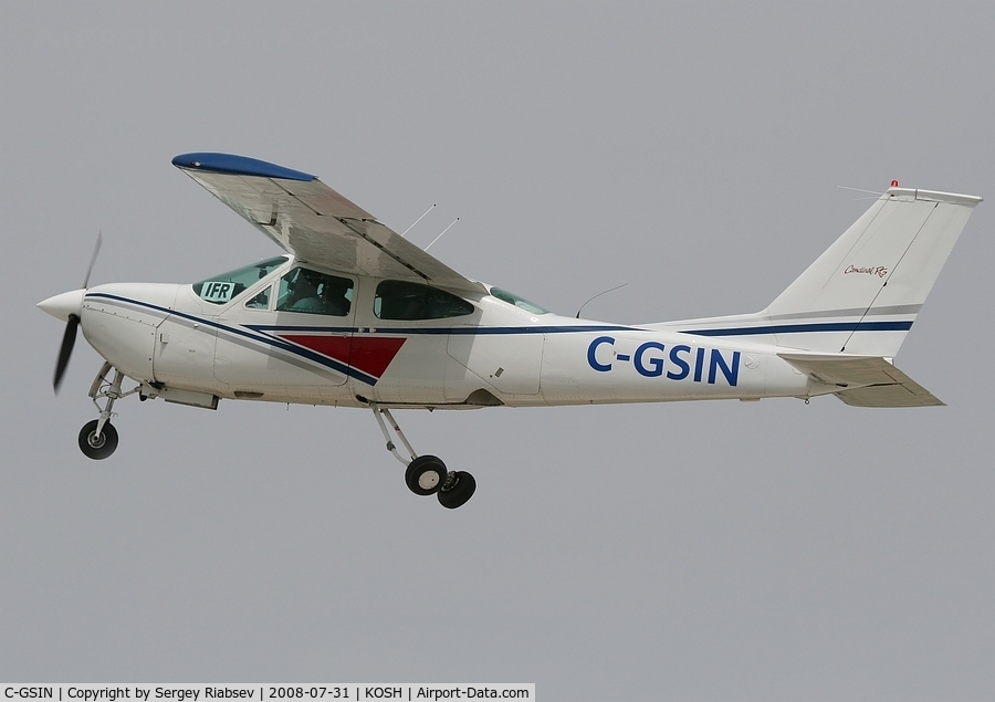 C-GSIN, 1975 Cessna 177RG Cardinal C/N 177RG0668, EAA AirVenture 2008