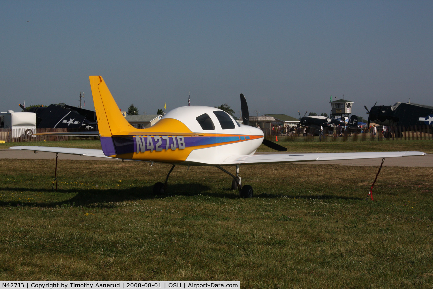 N427JB, Lancair IV-P C/N 150, EAA AirVenture 2008