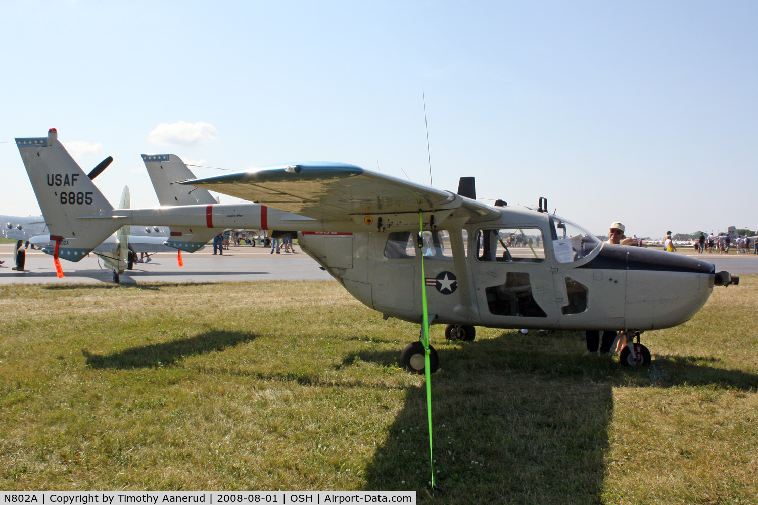 N802A, 1968 Cessna O-2A (M337B) Super Skymaster Super Skymaster C/N 337M-0174, EAA AirVenture 2008