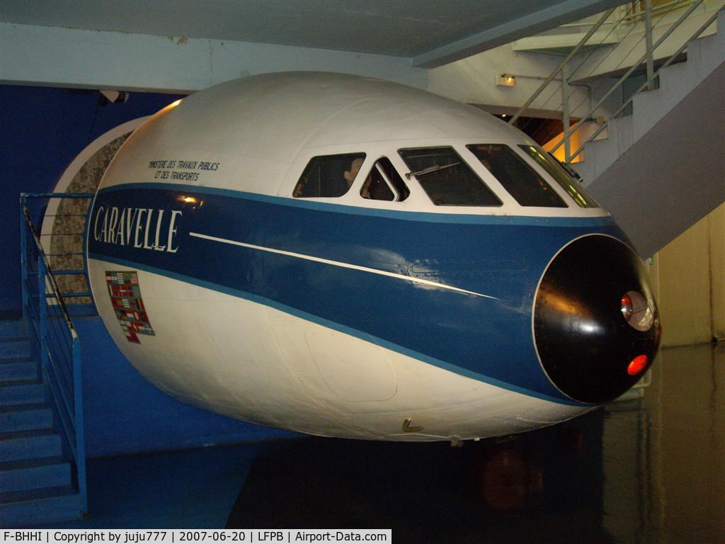 F-BHHI, Sud Aviation SE-210 Caravelle I C/N 02, on display at Le Bourget Muséum