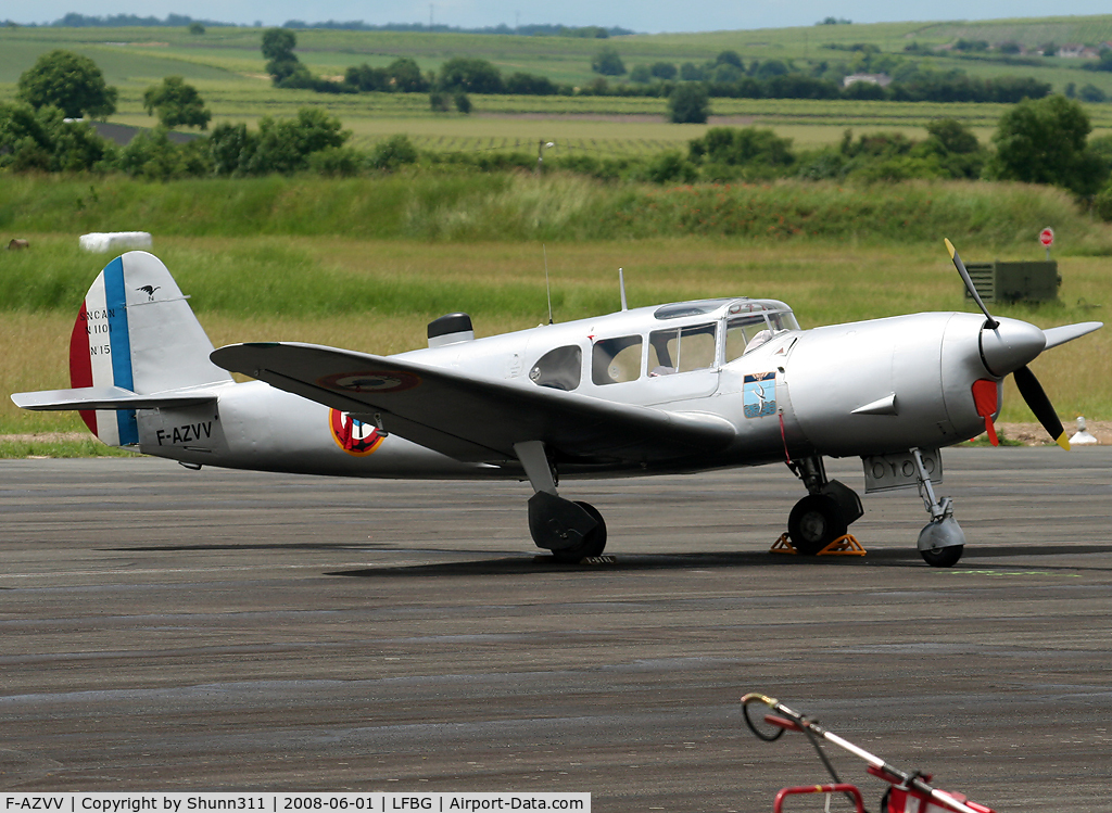 F-AZVV, 1959 Nord 1101 Noralpha C/N 15, Used during Airshow @ CNG