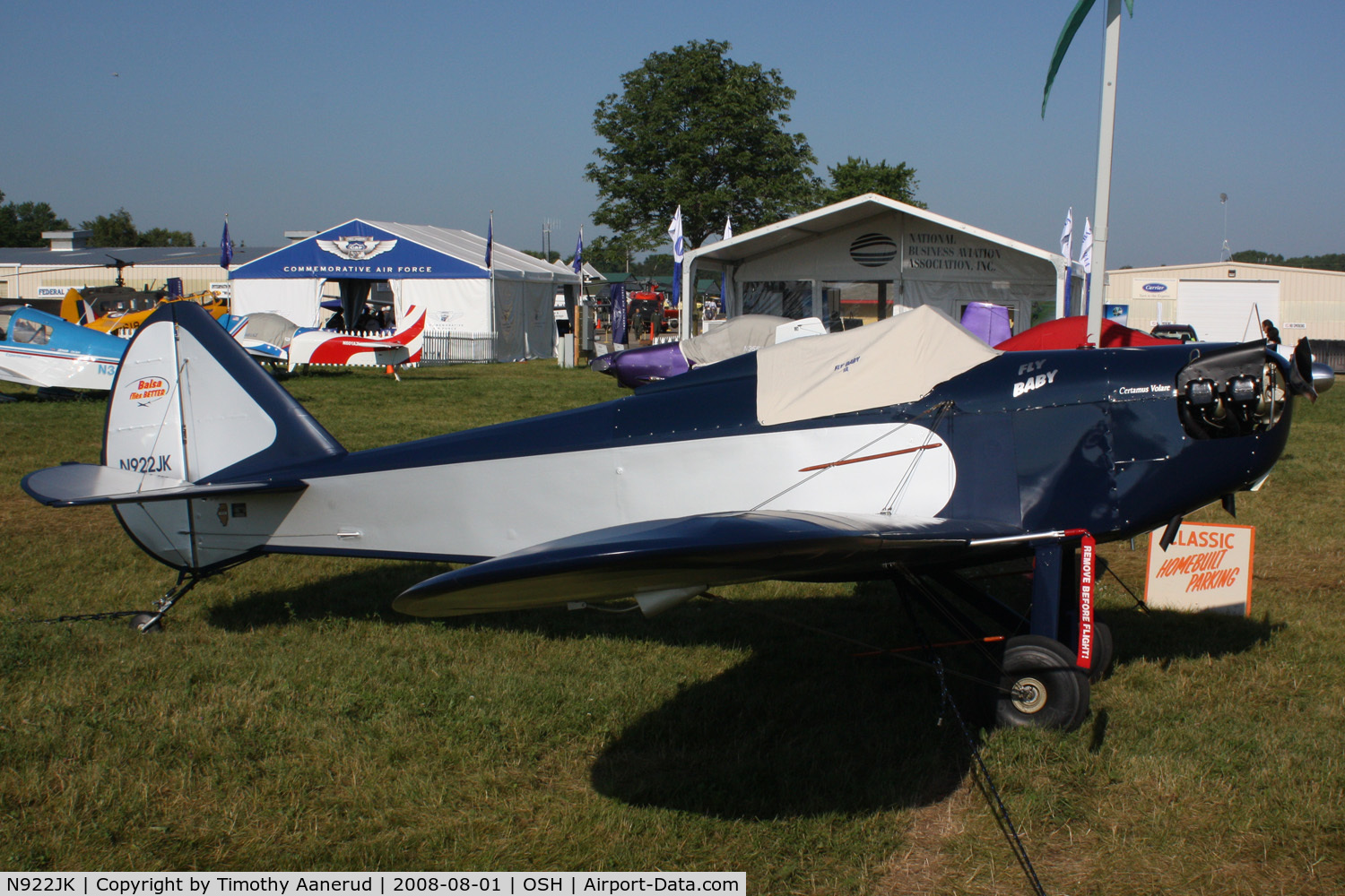 N922JK, 2004 Bowers Fly Baby 1A C/N 604, EAA AirVenture 2008, 2008 FLYBABY 1A
