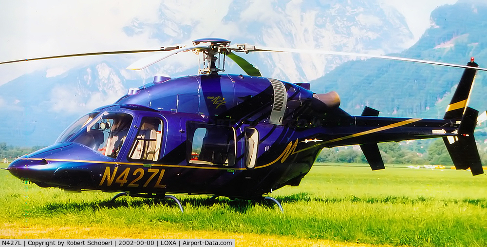 N427L, 2000 Bell 427 C/N 56009, Heli WM in Austria 2002