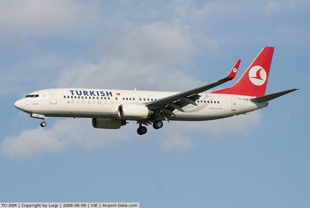 TC-JGM, 2006 Boeing 737-8F2 C/N 34411, Turkish Airways