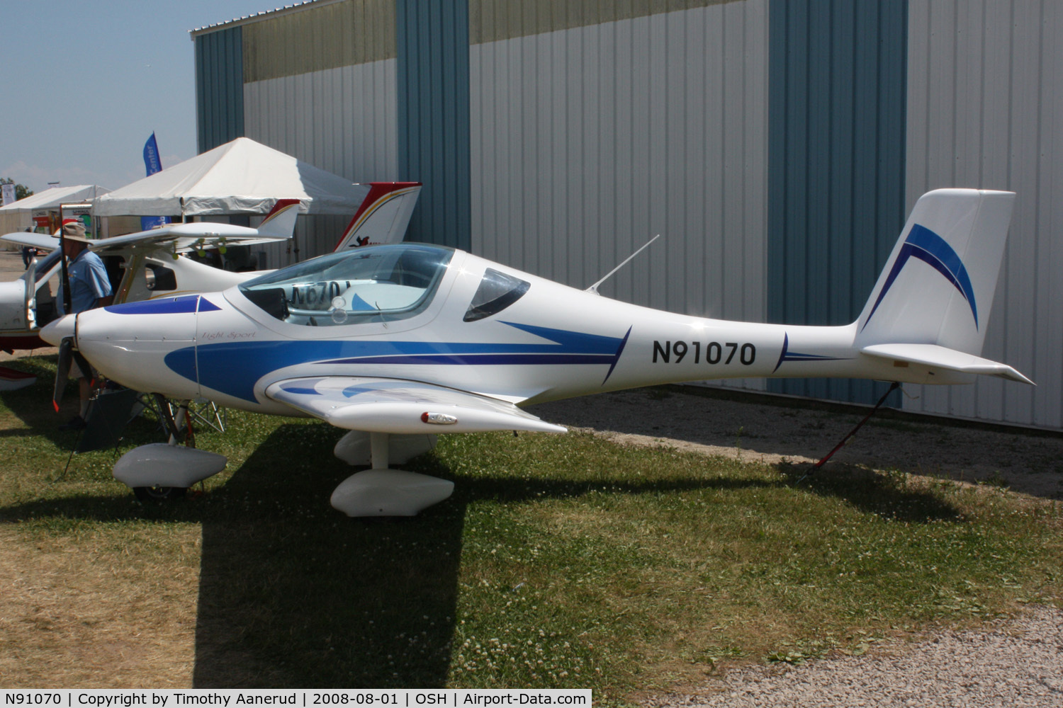 N91070, Interplane S P O L MYSTIQUE C/N 122006-102, EAA AirVenture 2008