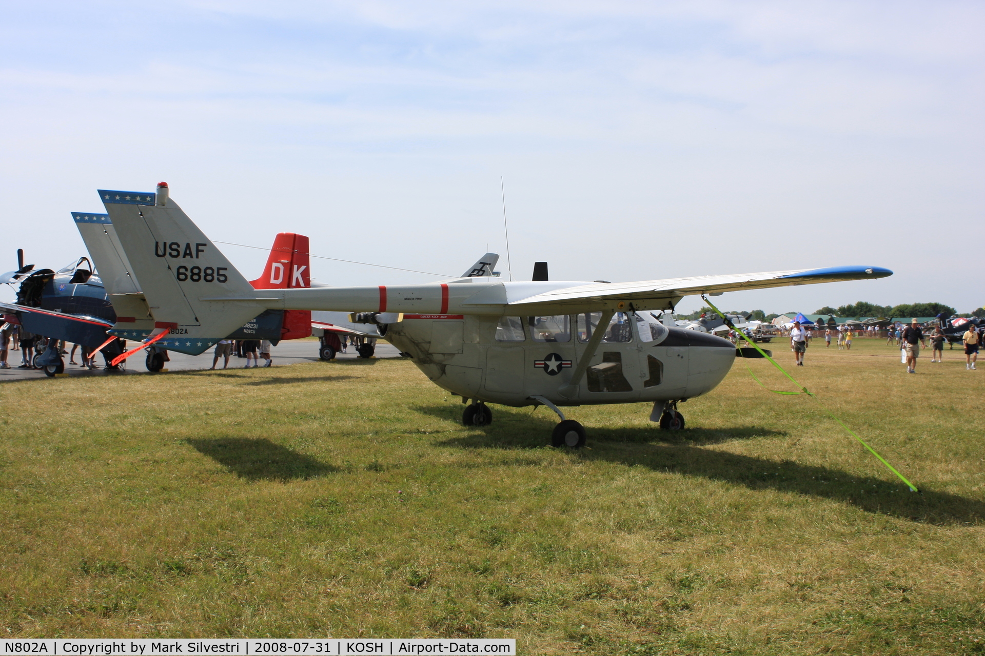 N802A, 1968 Cessna O-2A (M337B) Super Skymaster Super Skymaster C/N 337M-0174, Oshkosh 2008