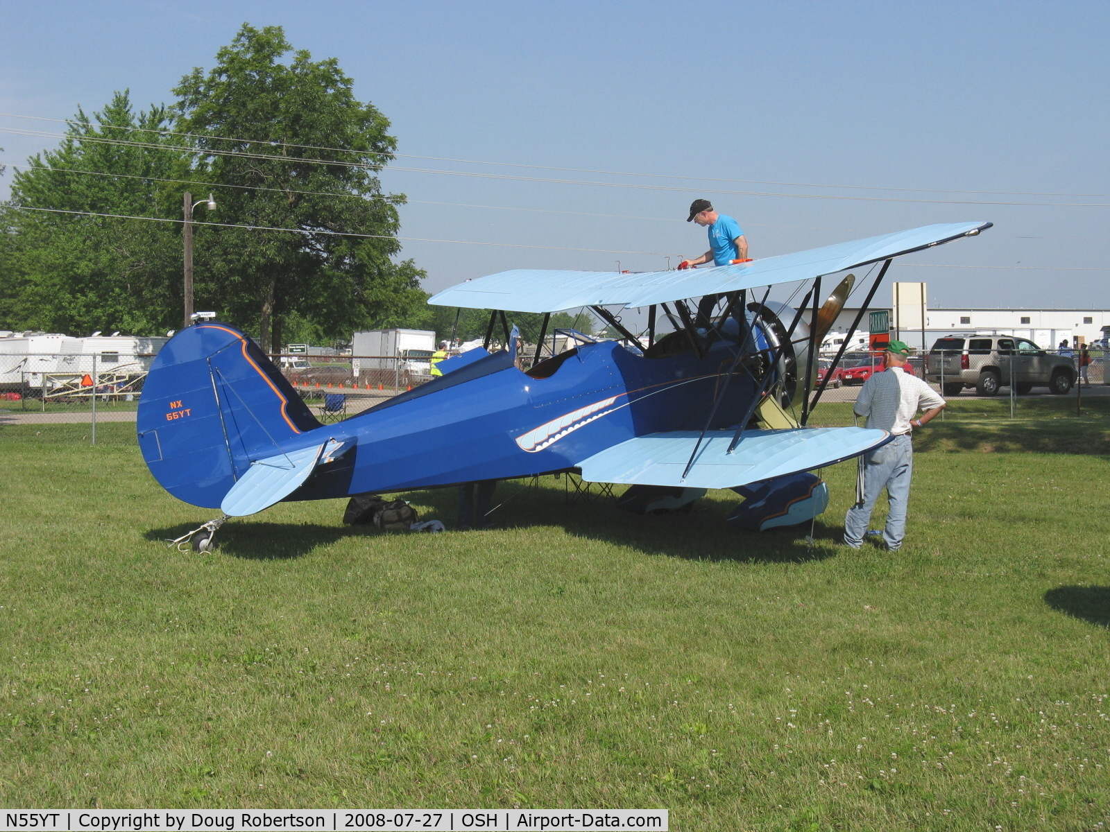 N55YT, Waco YMF C/N 2004, Robbins Waco YMF, Experimental class