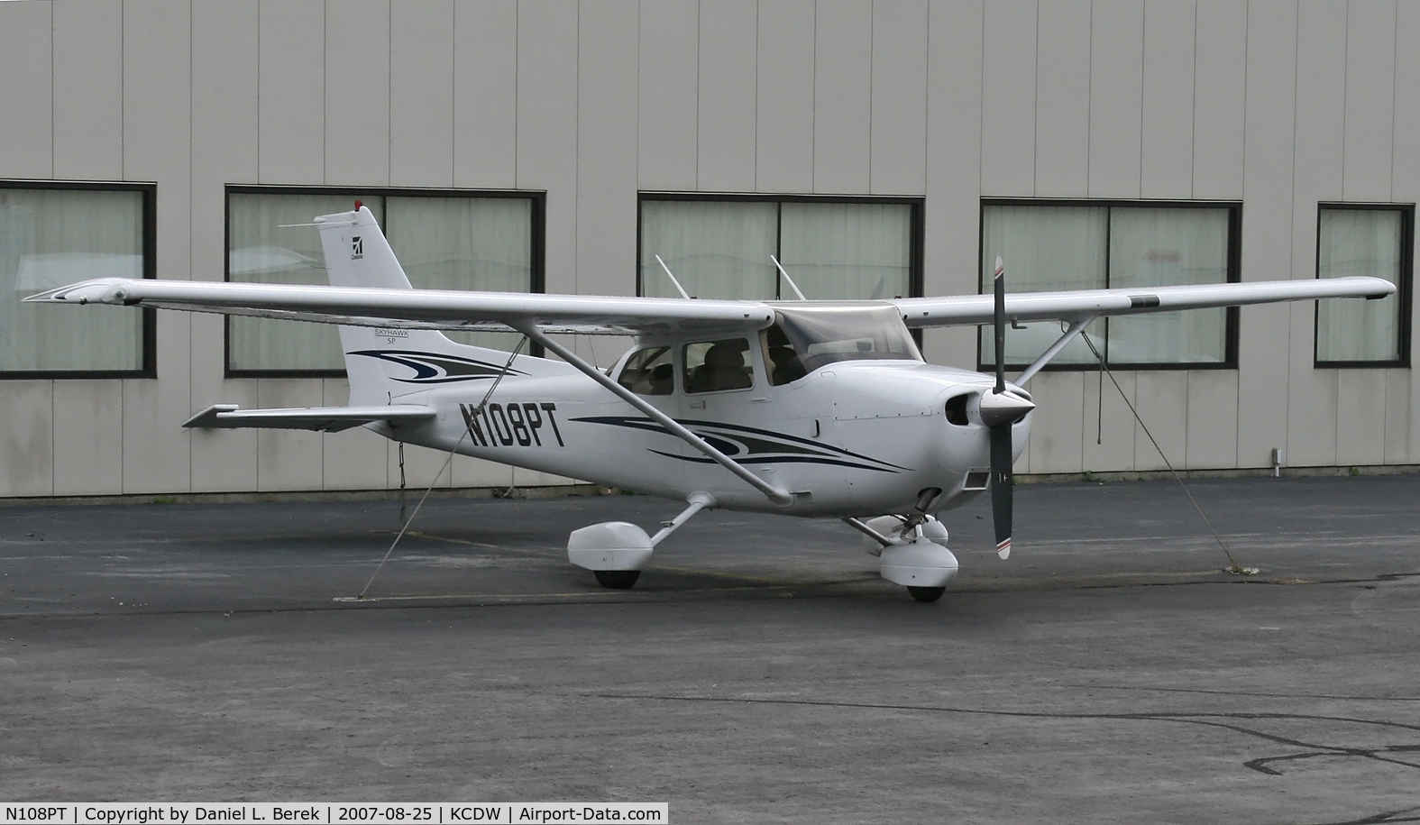 N108PT, 2005 Cessna 172S C/N 172S10089, A lonely Skyhawk awaits her next flight.