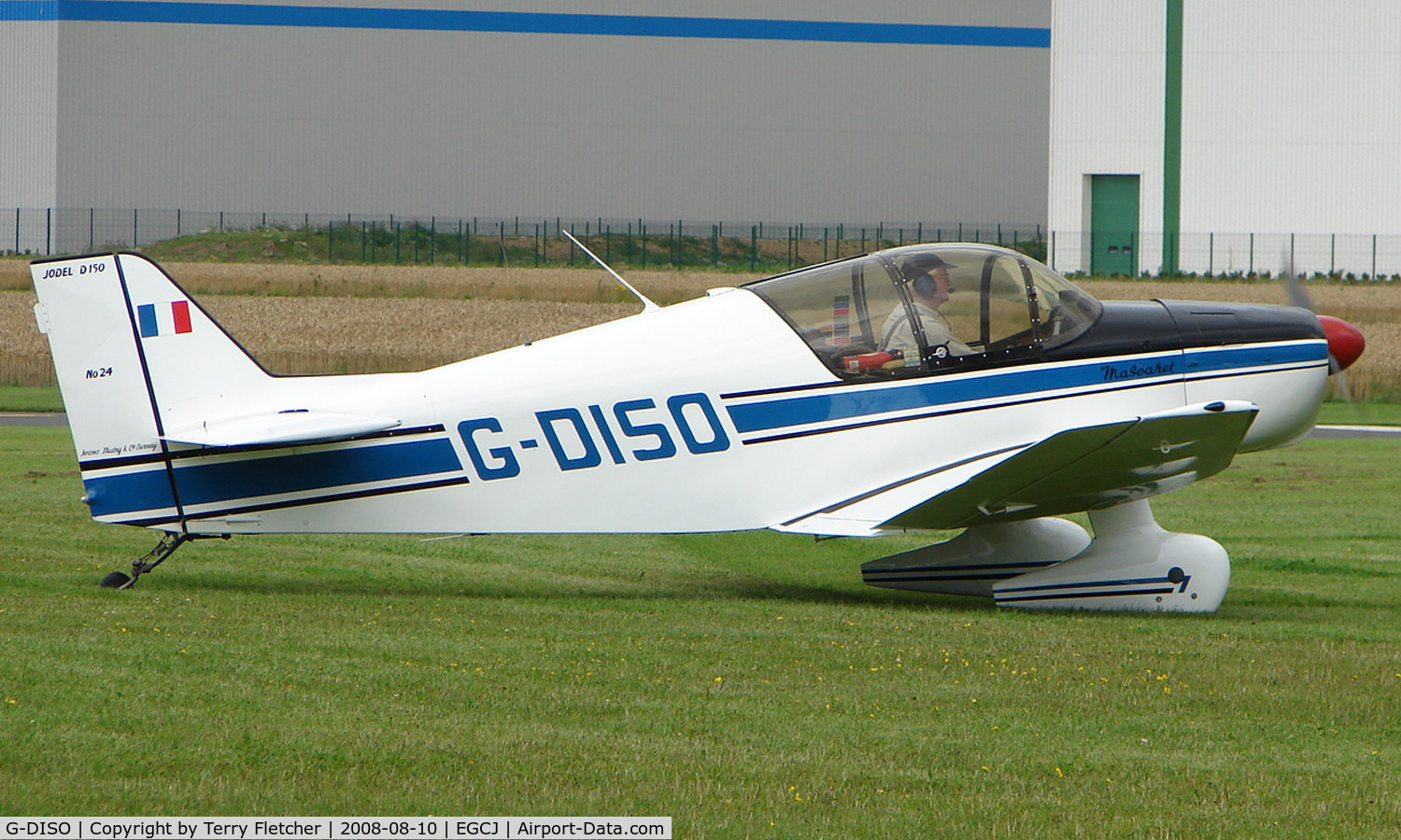 G-DISO, 1963 SAN Jodel D-150 Mascaret C/N 24, Visitor to the 2008 LAA Regional Fly-in at Sherburn