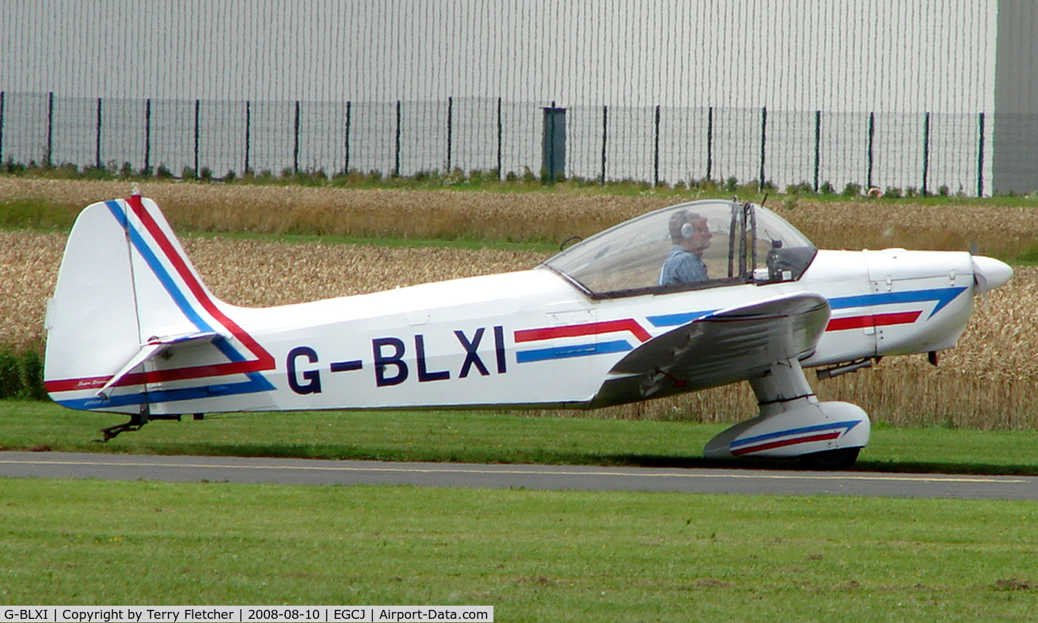 G-BLXI, 1965 Scintex CP-1310-C3 Super Emeraude C/N 937, Visitor to the 2008 LAA Regional Fly-in at Sherburn