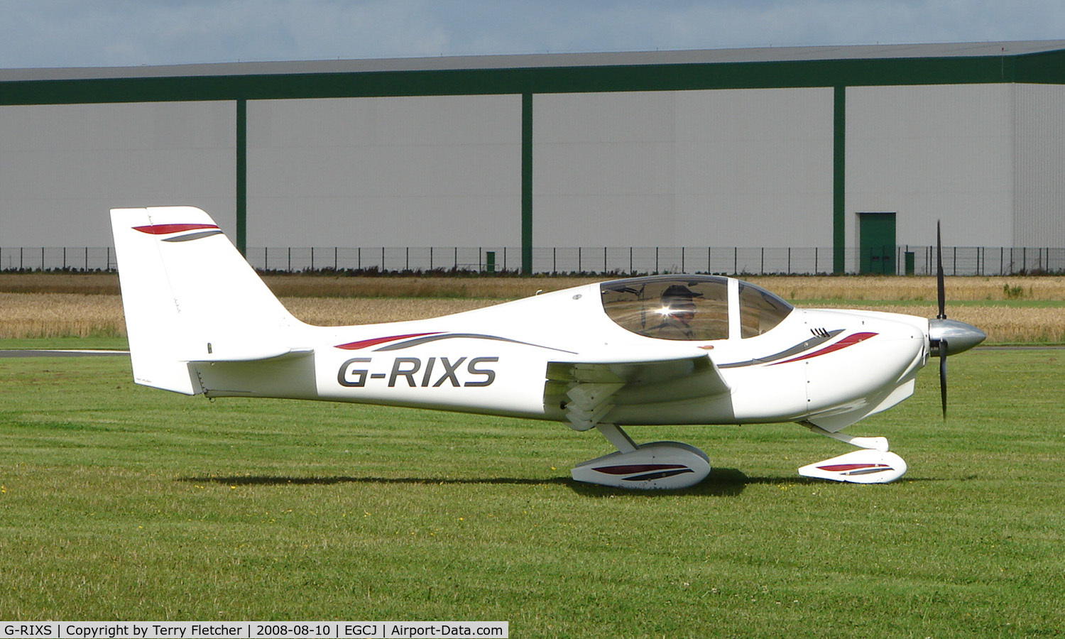 G-RIXS, 2003 Europa XS Tri-Gear C/N PFA 247-13822, Visitor to the 2008 LAA Regional Fly-in at Sherburn