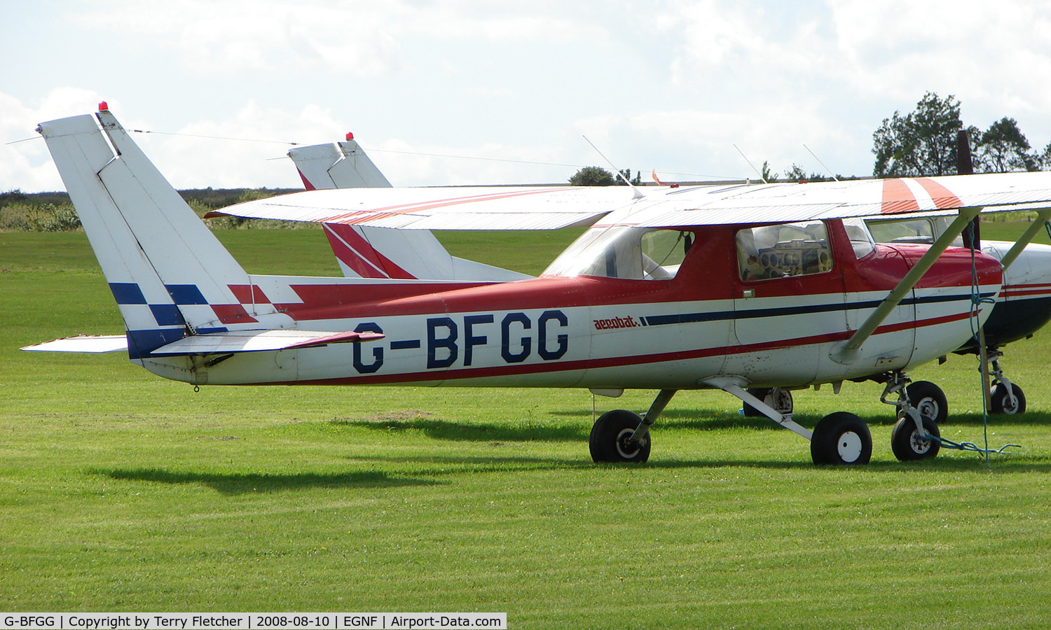 G-BFGG, 1977 Reims FRA150M Aerobat C/N 0321, Resident cessna 150M at Netherthorpe