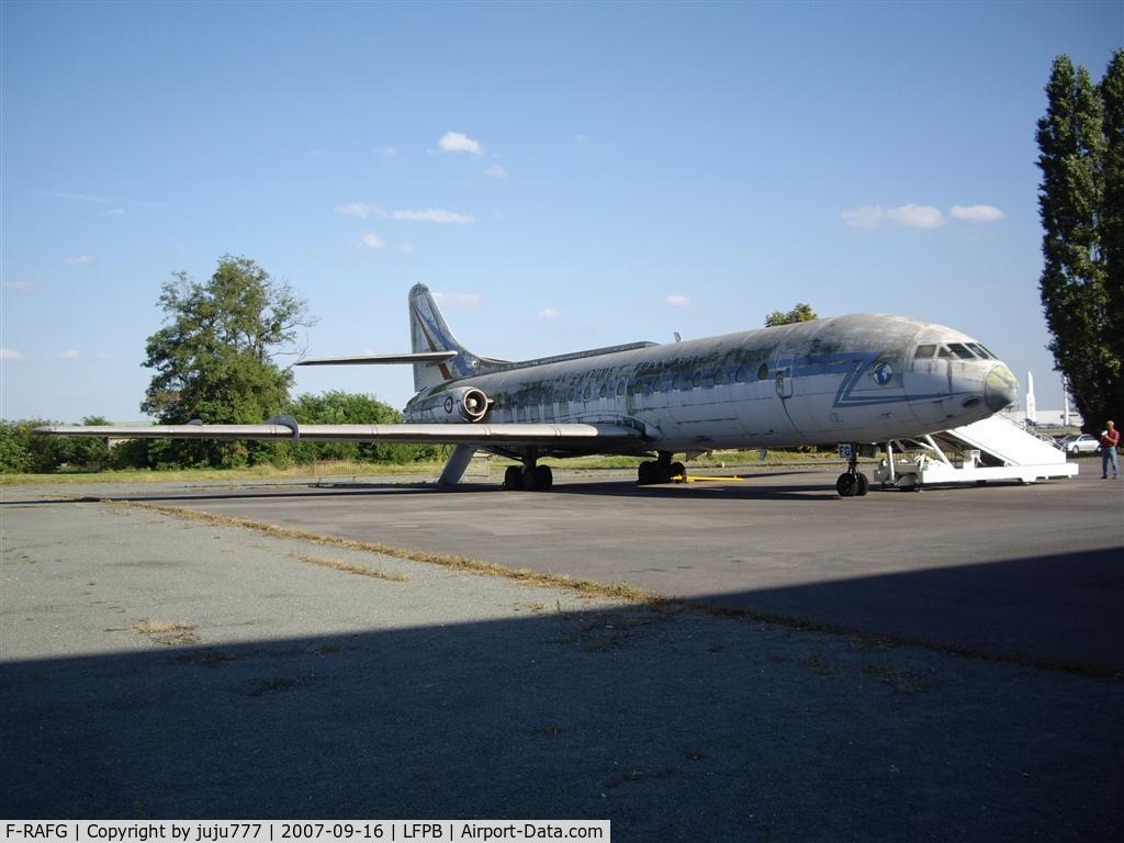 F-RAFG, 1963 Sud Aviation SE-210 Caravelle III C/N 141, on preservation at Le Bourget Muséum