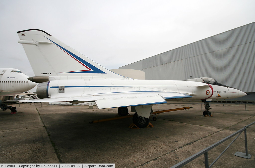 F-ZWRM, Dassault Super Mirage 4000 C/N 01, S/n 01 - Preserved in Le Bourget Museum