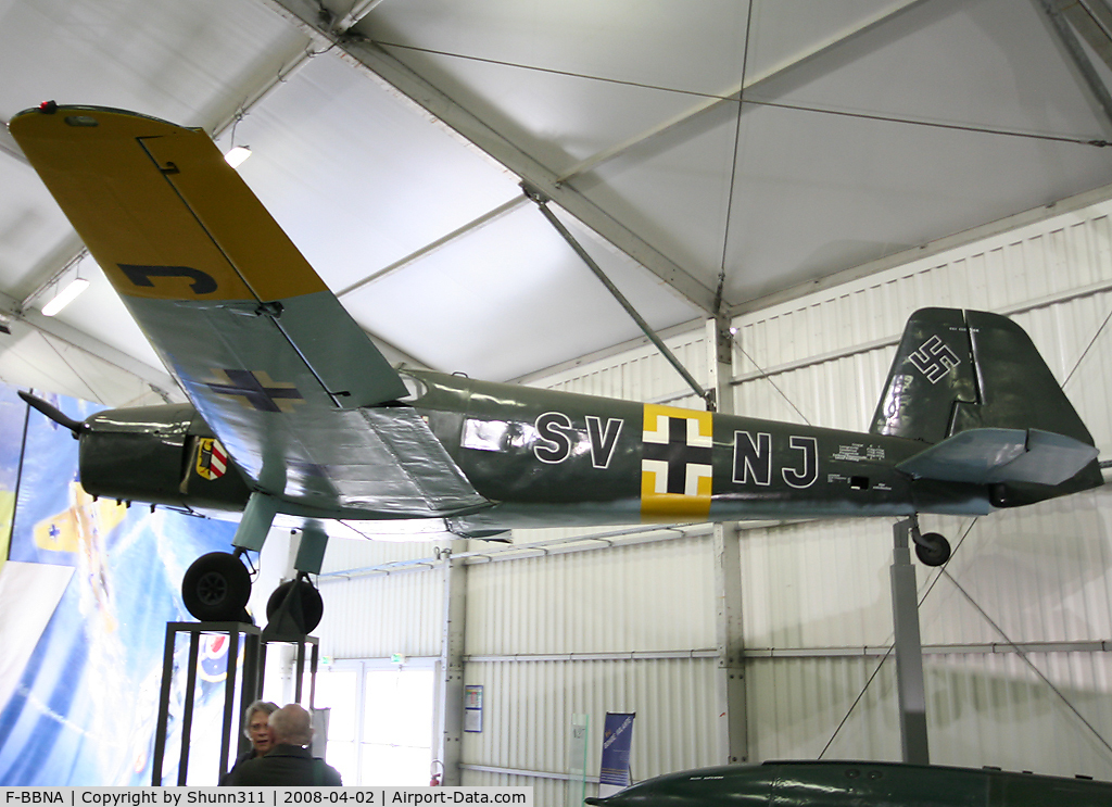 F-BBNA, Bucker Bu-181C-3 Bestmann C/N 15, S/n 330844 - Preserved in Le Bourget Museum