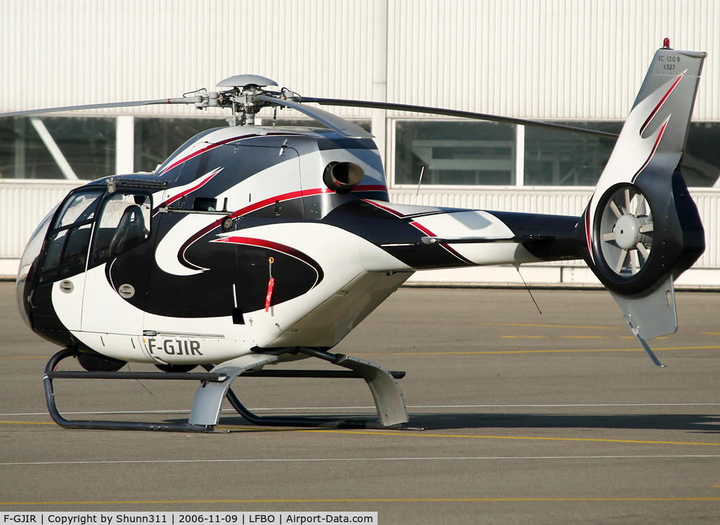 F-GJIR, 2003 Eurocopter EC-120B Colibri C/N 1327, Parked at the General Aviation area...