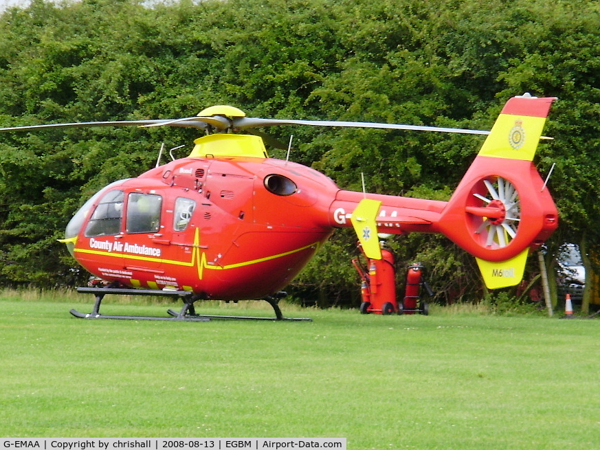 G-EMAA, 2005 Eurocopter EC-135T-2 C/N 0448, East Midlands Air Ambulance
