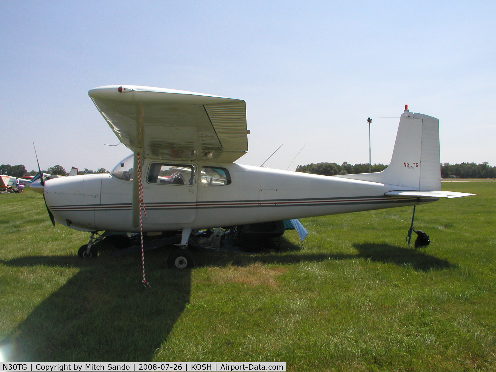 N30TG, 1958 Cessna 175 Skylark C/N 55679, EAA AirVenture 2008.