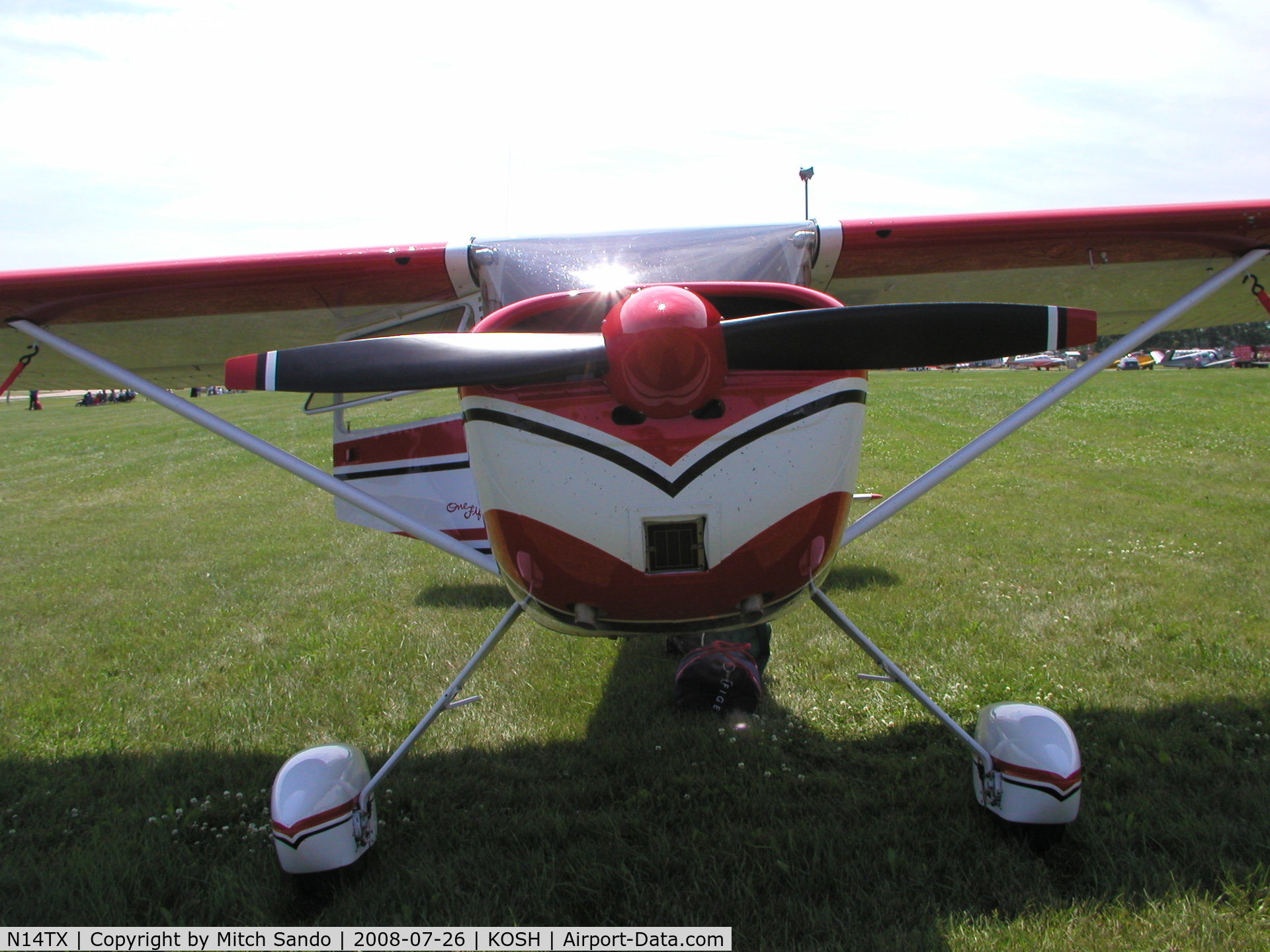 N14TX, 1963 Cessna 150C C/N 15060031, EAA AirVenture 2008.