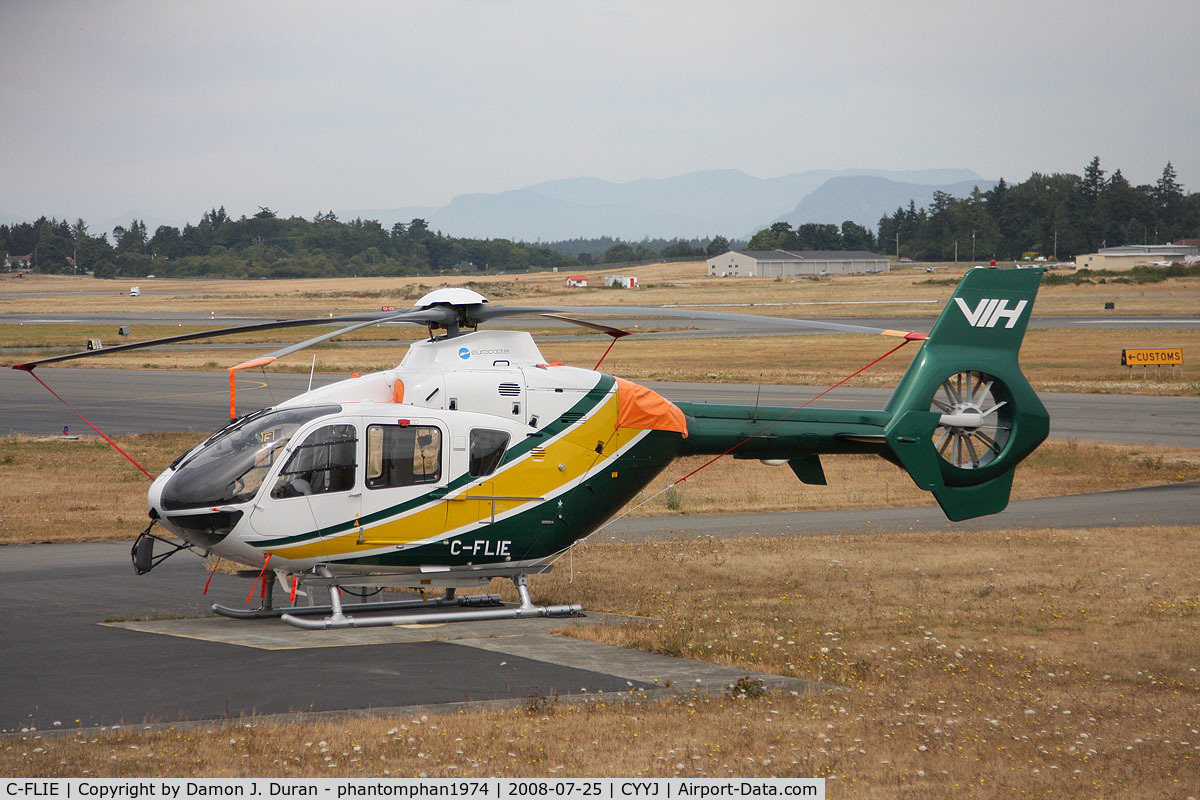 C-FLIE, 2006 Eurocopter EC-135P-2+ C/N 0479, Taken at Victoria Intl airport viewing area.  http://www.vih.com/