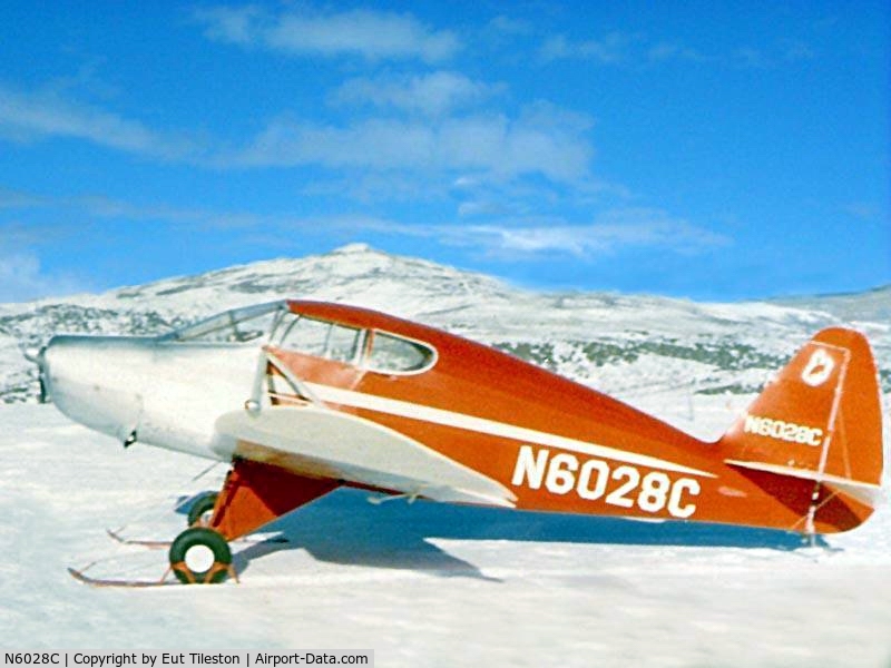 N6028C, 1954 Callair A-4 C/N 137-4, On Mesa View Ranch, Colorado (north of Craig)
