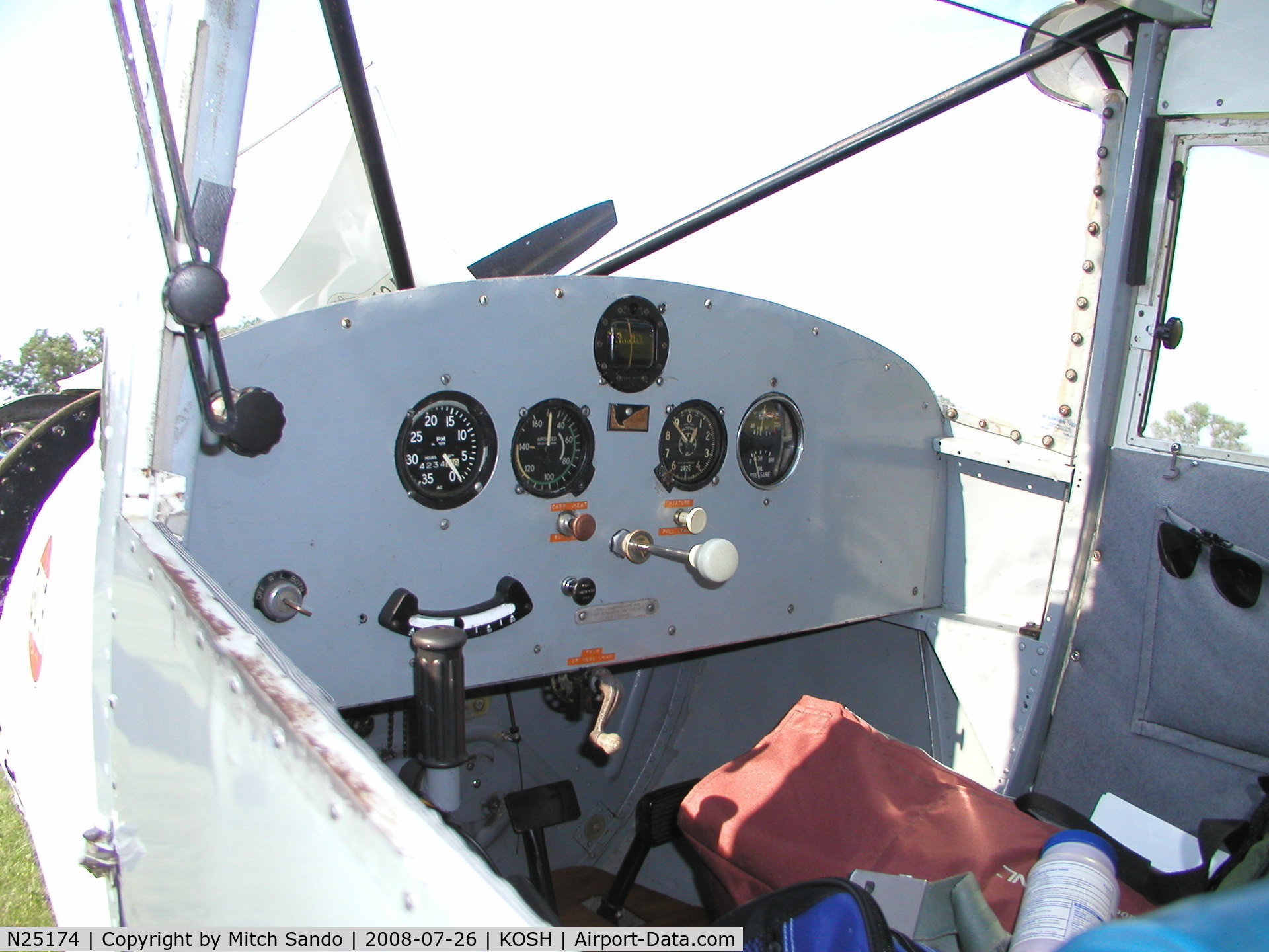 N25174, 1939 Luscombe 8A Silvaire C/N 1098, EAA AirVenture 2008.