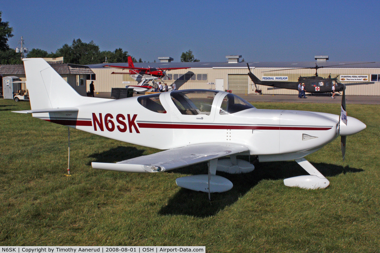 N6SK, 2002 Stoddard-Hamilton Glasair II-S FT C/N 2098, EAA AirVenture 2008