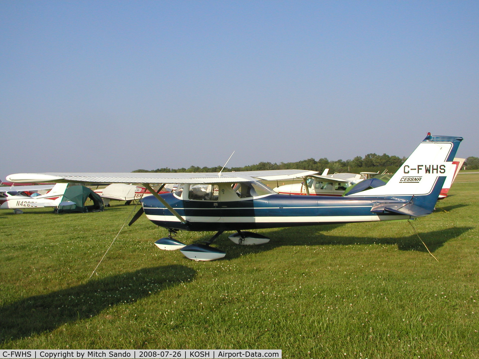 C-FWHS, 1968 Cessna 150H C/N 15067458, EAA AirVenture 2008.