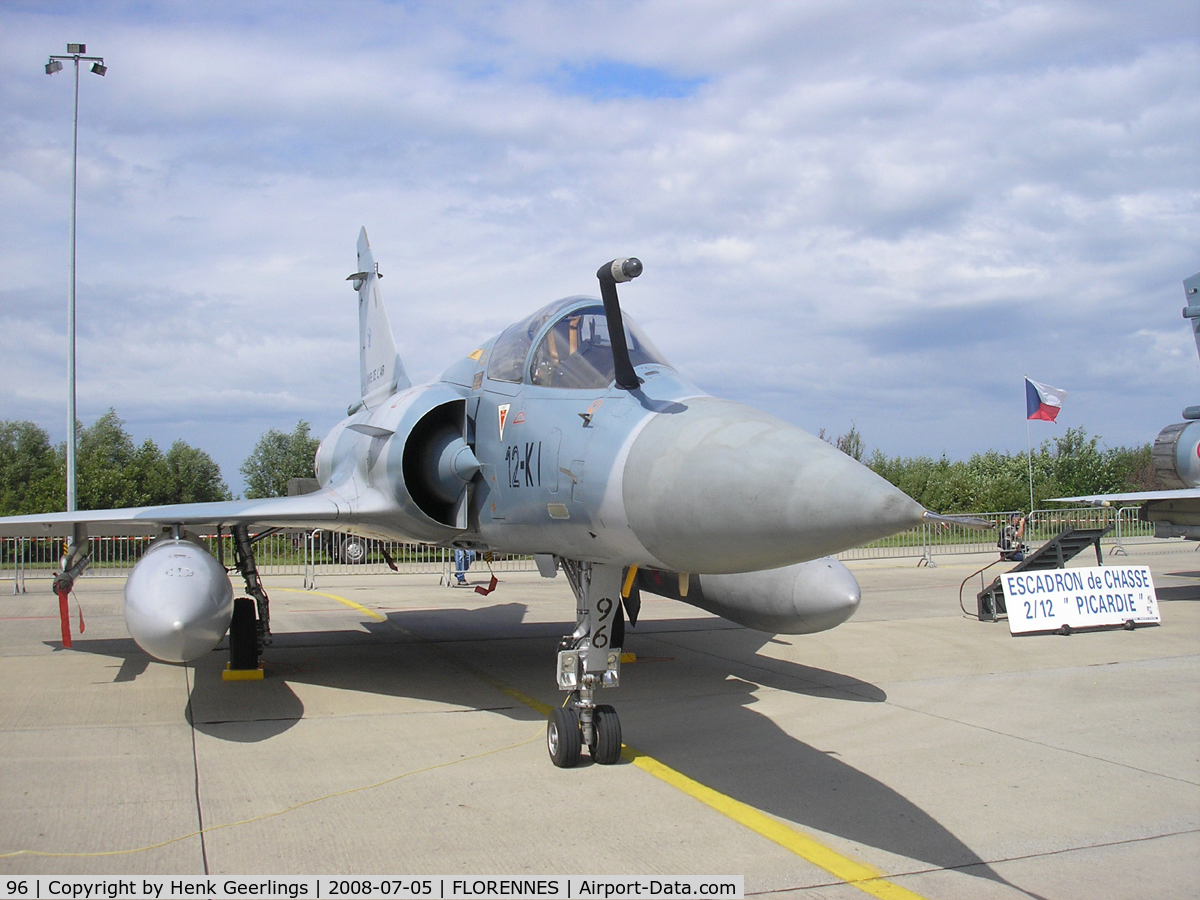 96, Dassault Mirage 2000C C/N 355, Belgian Defence Day