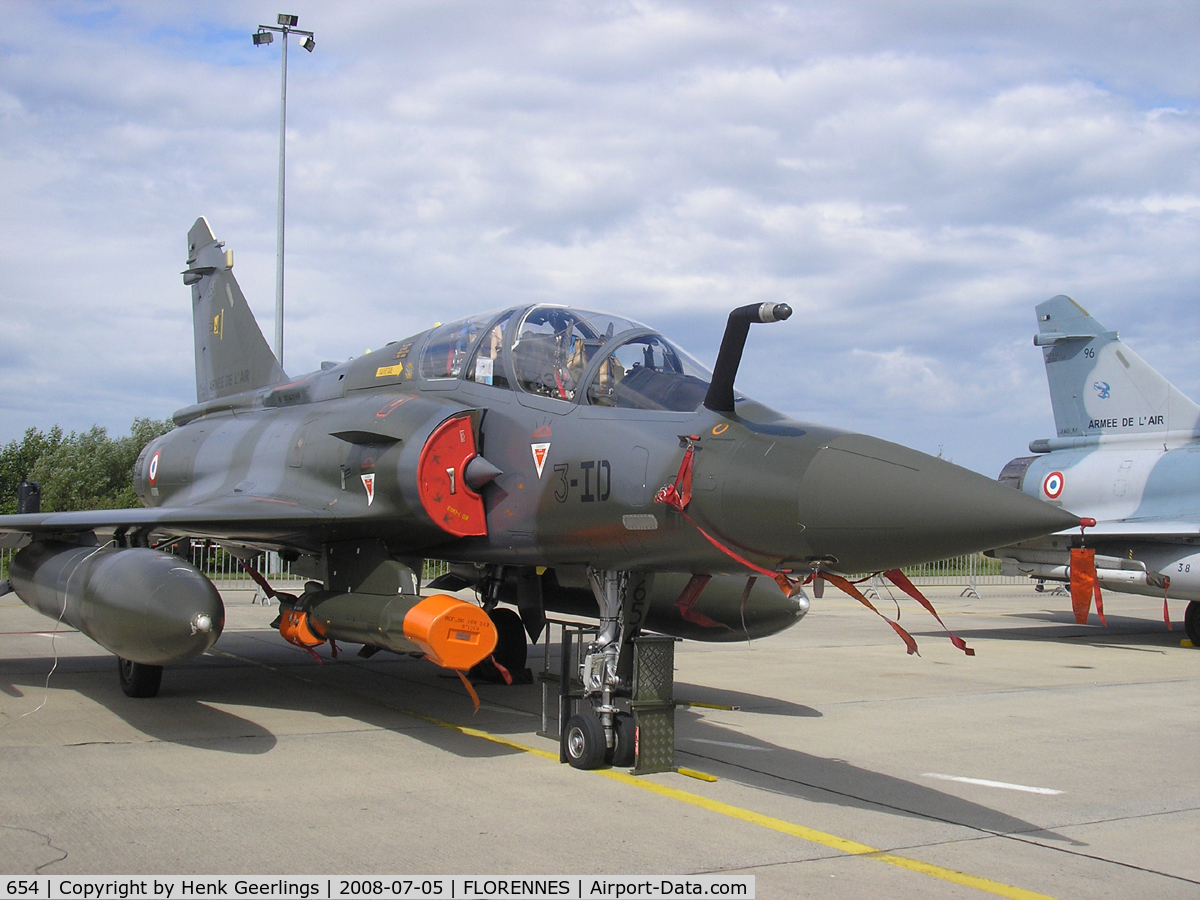654, 2008 Dassault Mirage 2000D C/N 528, Belgian Defence Day