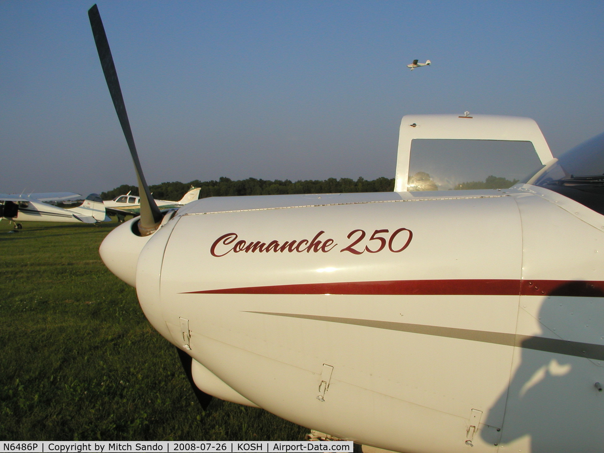 N6486P, 1959 Piper PA-24-250 Comanche C/N 24-1604, EAA AirVenture 2008.