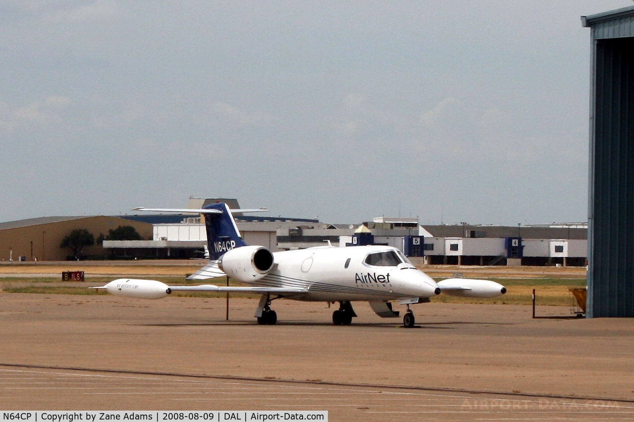 N64CP, 1979 Gates Learjet 35A C/N 264, At Dallas Love Field