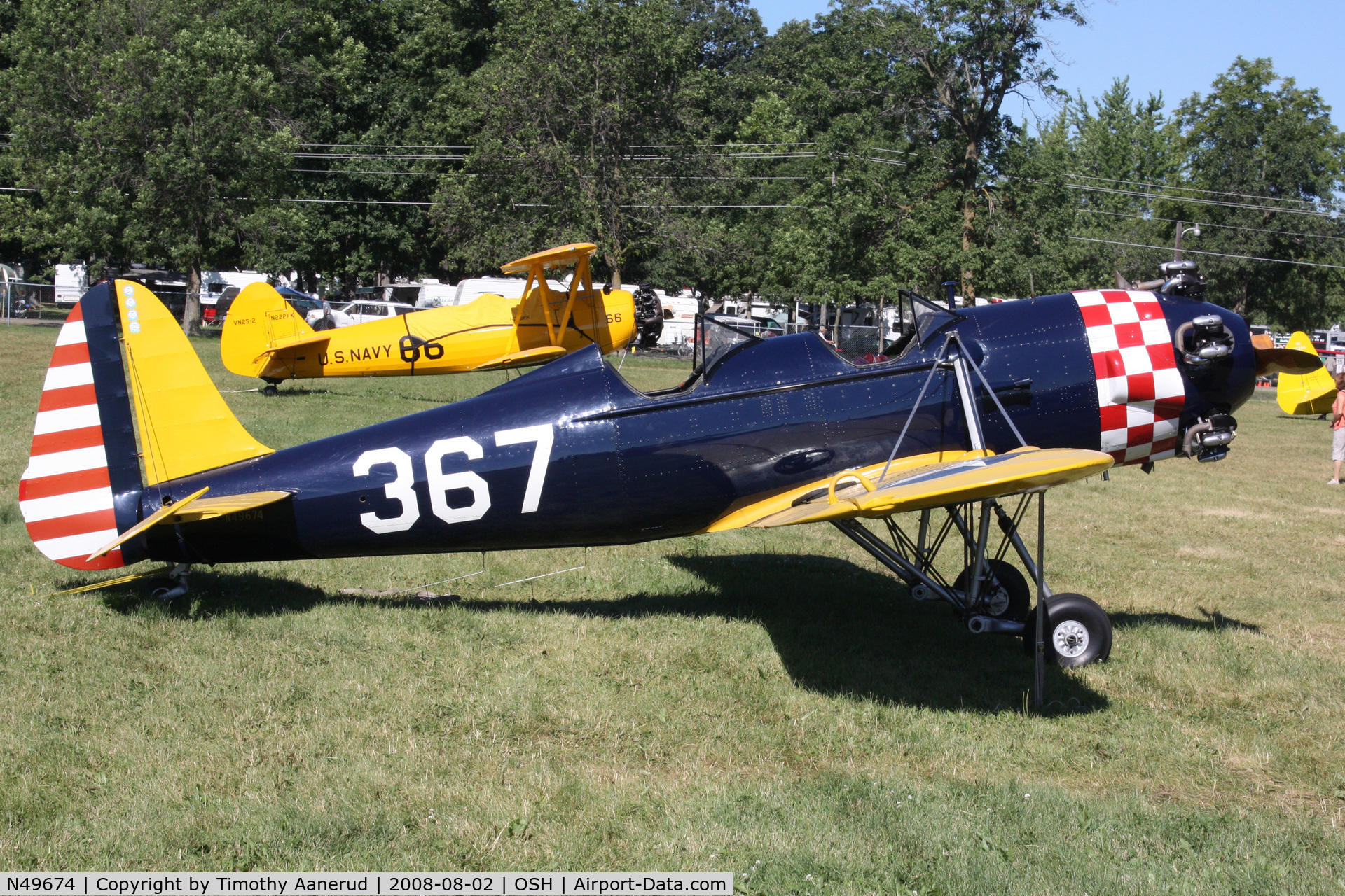 N49674, 1941 Ryan Aeronautical ST3KR C/N 1396, EAA AirVenture 2008