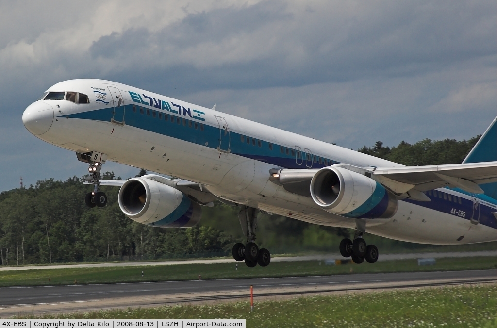 4X-EBS, 1990 Boeing 757-258 C/N 24884, El-Al
