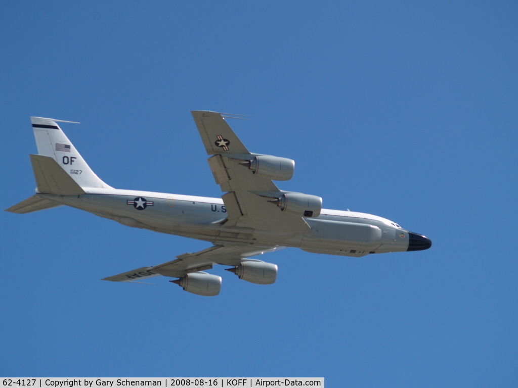 62-4127, 1962 Boeing TC-135W Stratolifter C/N 18467, SPY PLANE OVER OFFUTT AFB AIRSHOW