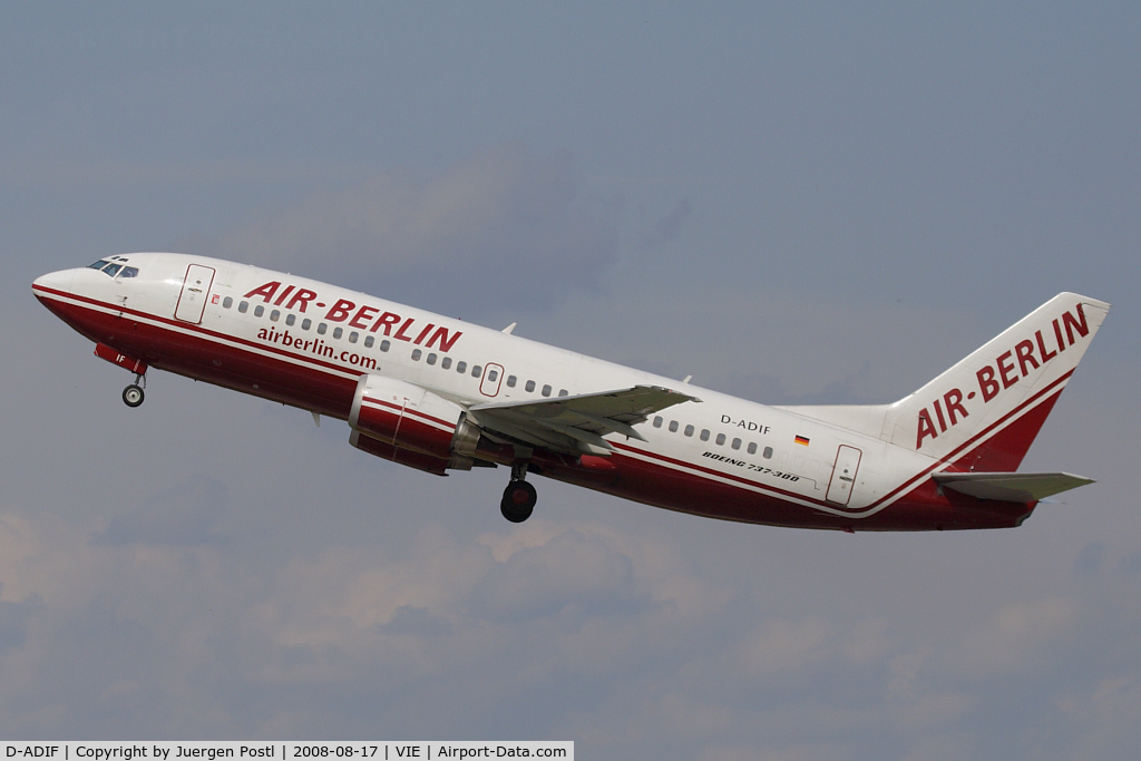 D-ADIF, 1991 Boeing 737-3L9 C/N 25125, Boeing B 737-3L9