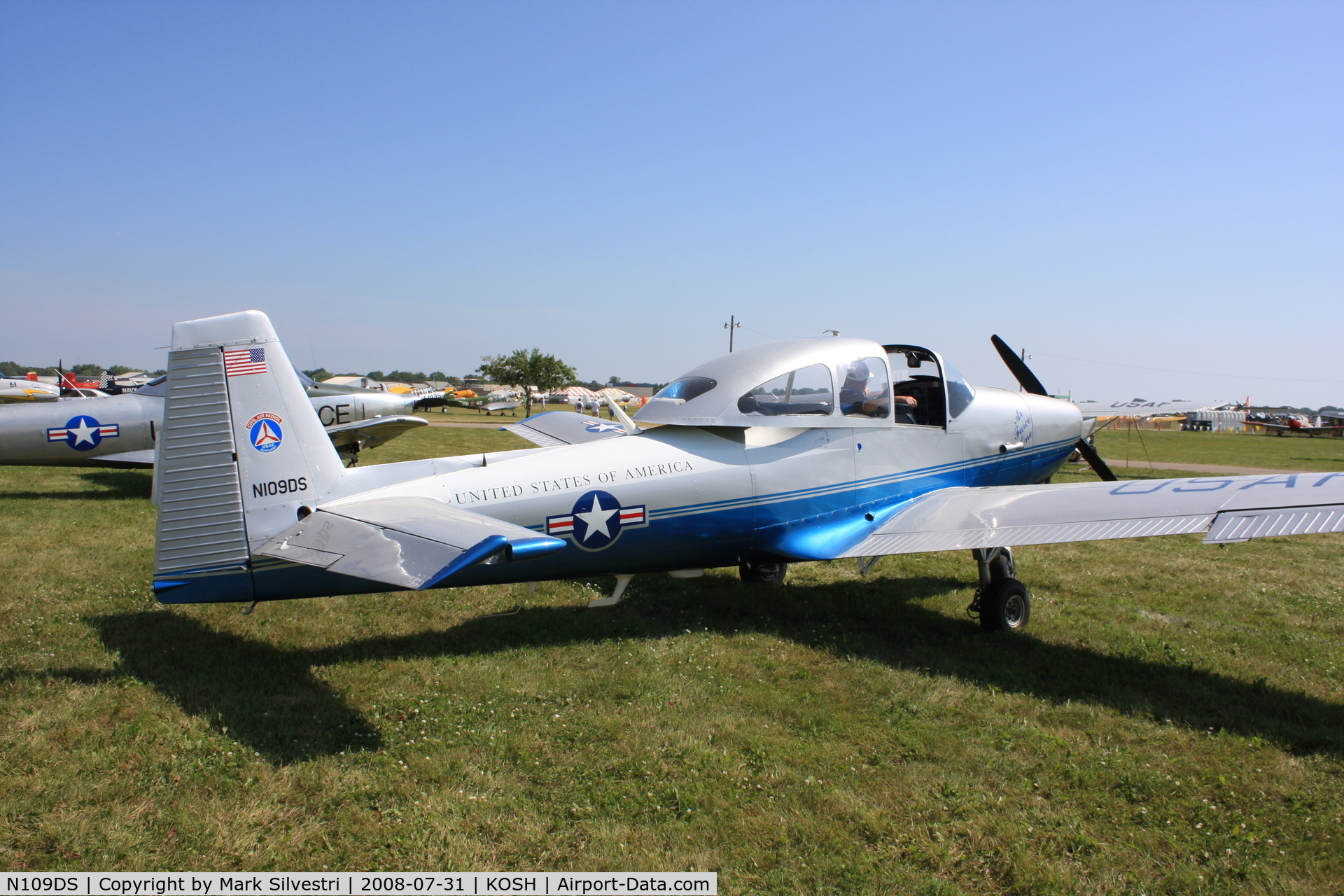 N109DS, 1948 Ryan Navion C/N NAV-4-1373, Oshkosh 2008