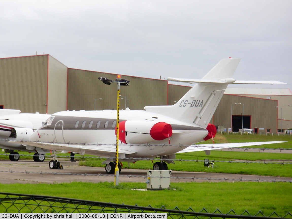 CS-DUA, 2008 Hawker Beechcraft 750 C/N HB-4, Raytheon Hawker 750, NetJets Europe, cn HB-4, Only the 3rd 750 to be delivered