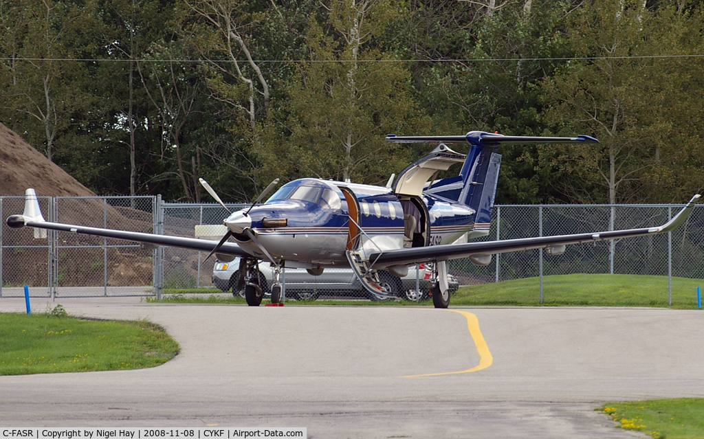 C-FASR, 2000 Pilatus PC-12/45 C/N 353, Being groomed for service