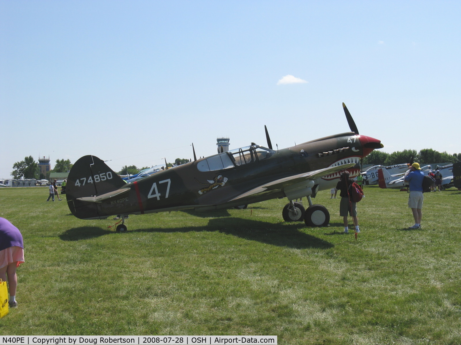 N40PE, 1942 Curtiss P-40E C/N AK905, 1942 Curtiss-Wright P-40E WARHAWK, Allison V1710 1,360 Hp