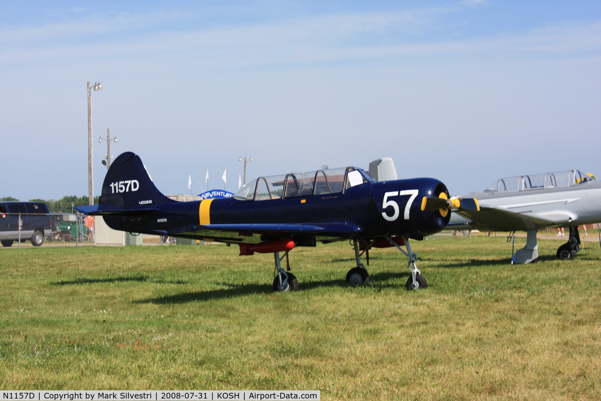 N1157D, 1983 Yakovlev (Aerostar) Yak-52 C/N 833910, Oshkosh 2008